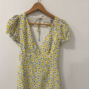 Princess Polly Yellow Lemon Dress